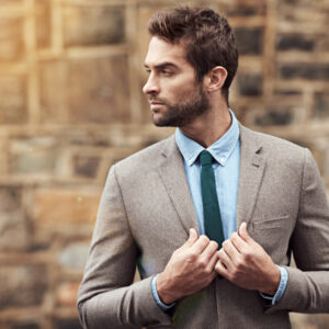 Men's Light Brown Suit